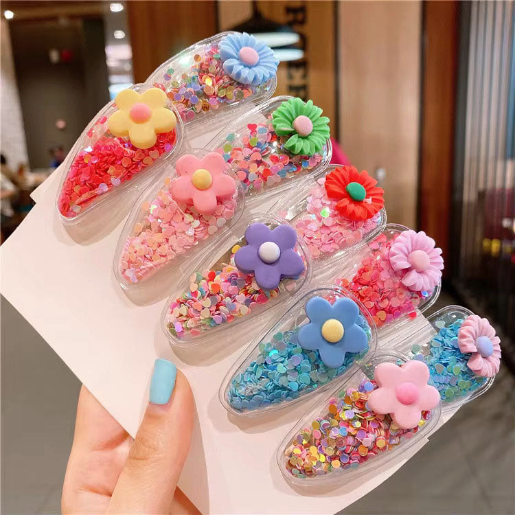 5Pcs Mix Charming Fruit Duckbill Clips