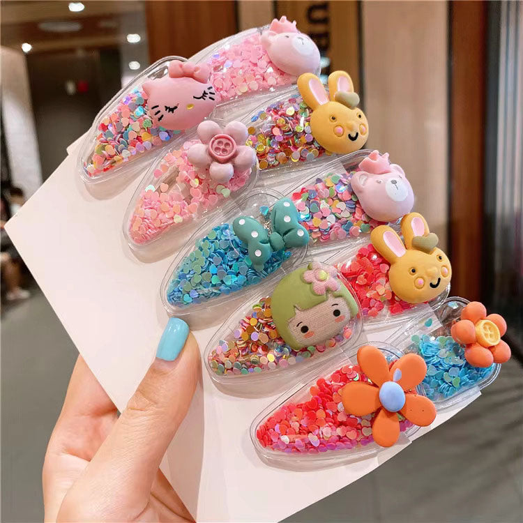 5Pcs Mix Fruity Delight Duckbill Clip Set