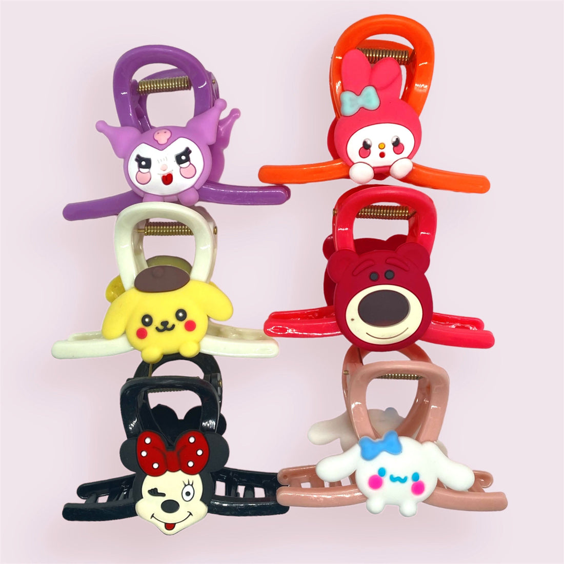 1 Pcs Adorable Character-Themed Hair Claw Clip