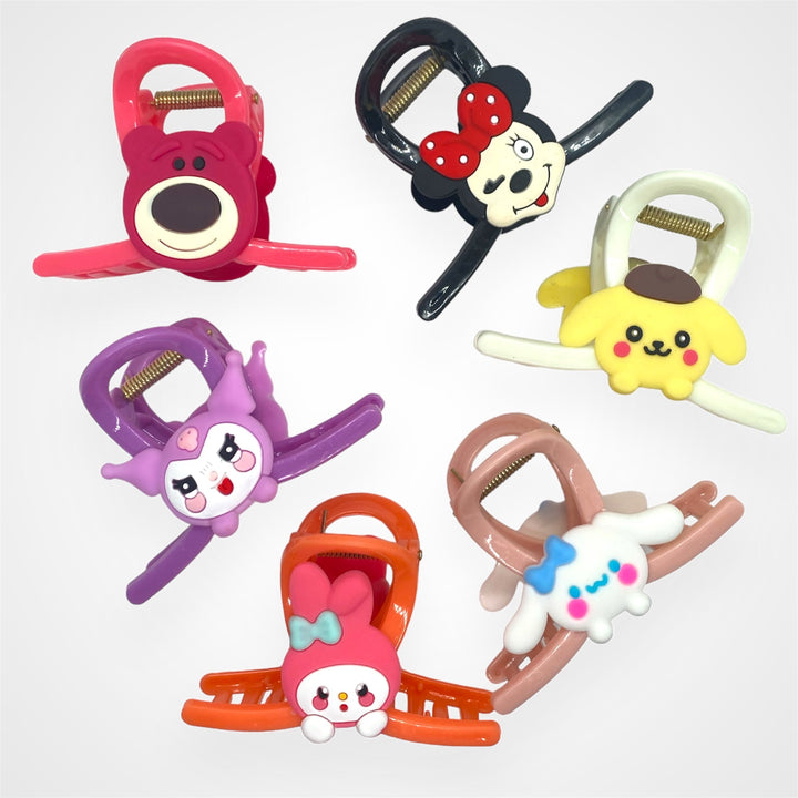 1 Pcs Adorable Character-Themed Hair Claw Clip