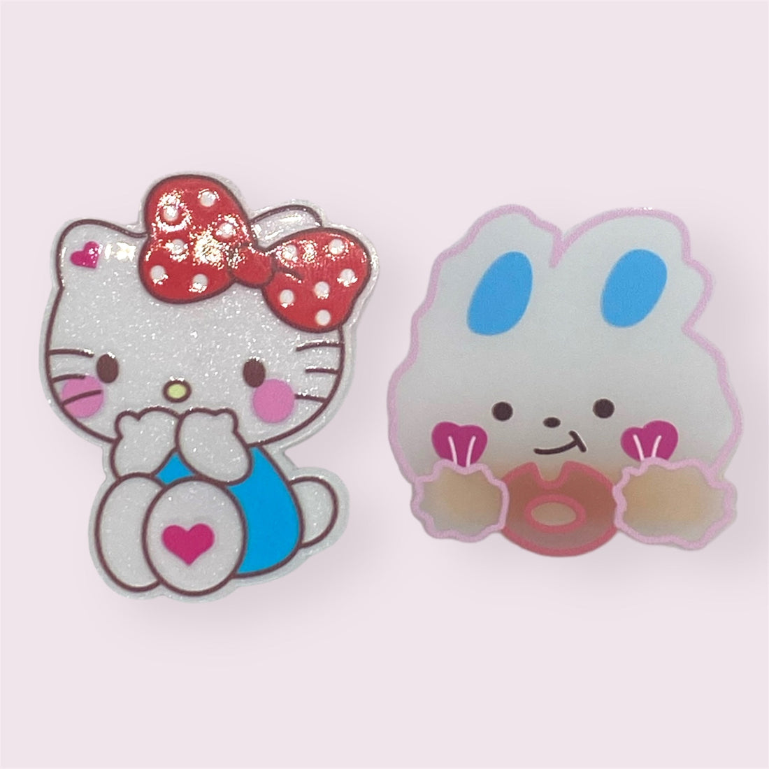 2 pcs Delightful Cartoon Cute Character Hair Pins