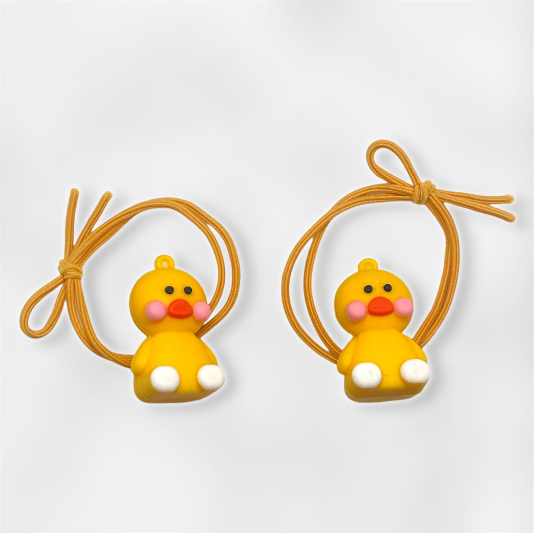 2 Pcs Set Adorable Cartoon Character Hair Tie Set for Kids